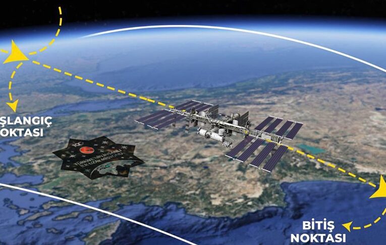 Alper Gezeravcı’yı haiz Uluslararası Uzay İstasyonu Türkiye’nin üstünden geçecek
