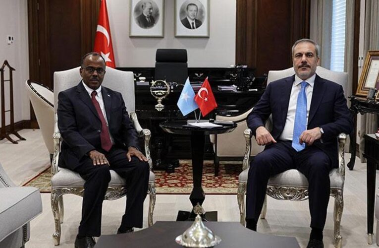 Bakan Fidan, Somali Dışişleri ve Uluslararası İşbirliği Bakan Vekili Balad ile görüştü