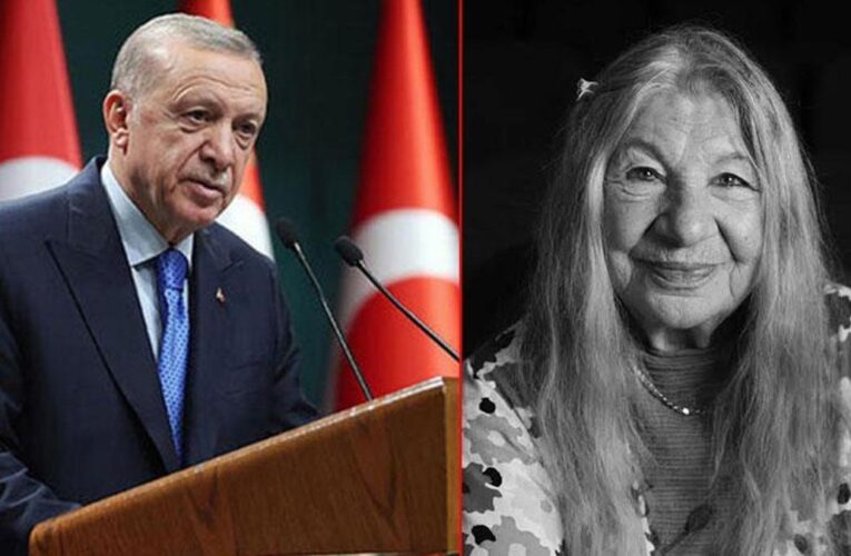 Erdoğan’dan, Ayla Algan düşüncesince başsağlığı mesajı