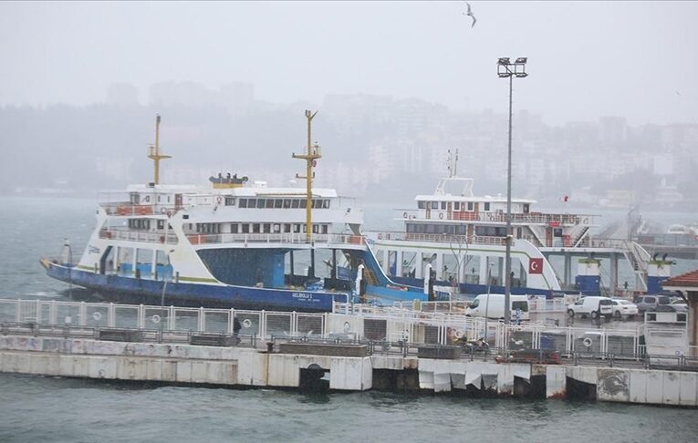 Gökçeada ve Bozcaada feribot hatlarında ferda sabahleyin yol yapılamayacak