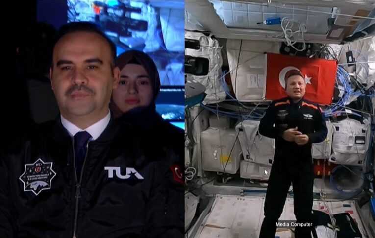 Sanayi ve Teknoloji Bakanı Kacır, astronot Alper Gezeravcı ile görüştü