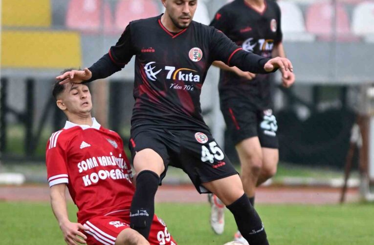 Somaspor ile Turgutluspor hazırlık maçında karşılaştı