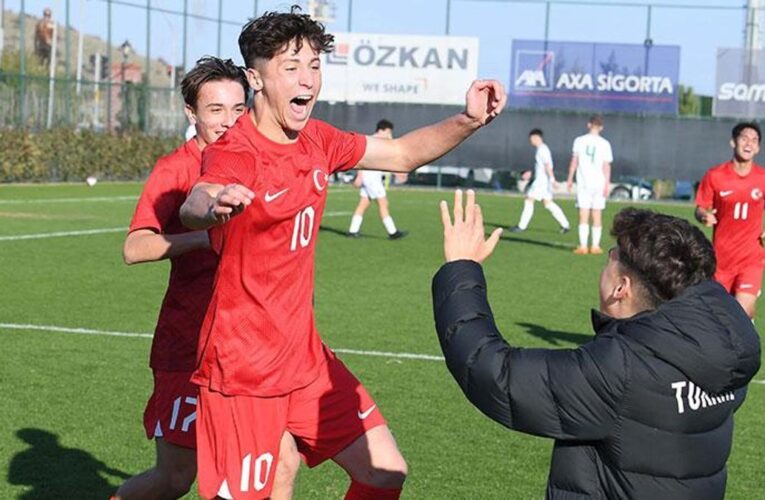 U16 Milli Futbol Takımı, İrlanda Cumhuriyeti’ni 3-1 mağlup etti