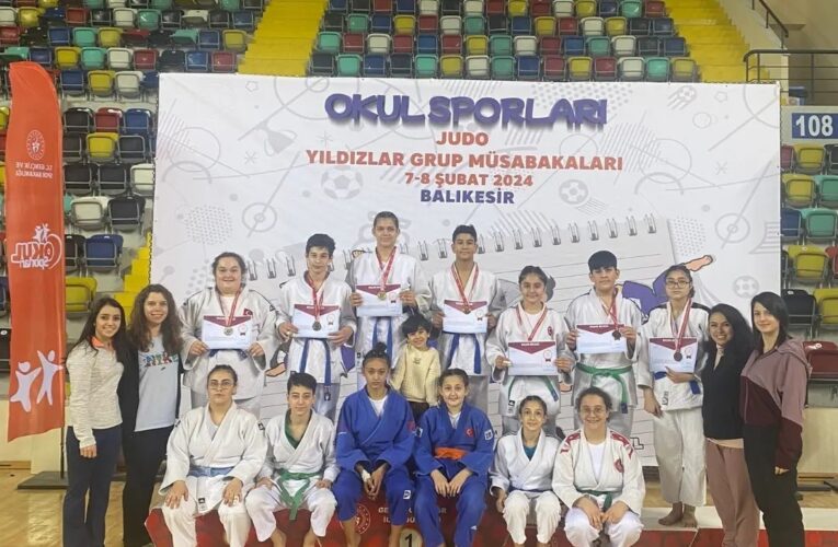 Judo yıldızlar grup müsabakalarında Salihli damgası