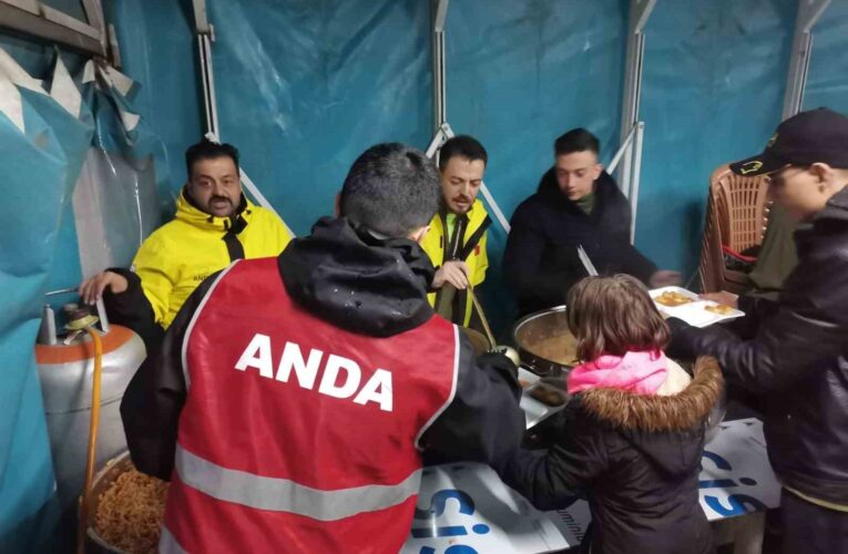 600 vatandaşın iftarı ANDA’dan