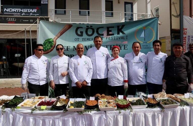 6.Göcek ot yiyecekleri festivaline ilgi yoğun oldu