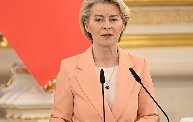 AB Komisyonu Başkanı von der Leyen’den Gazze’ye deniz koridoru açıklaması