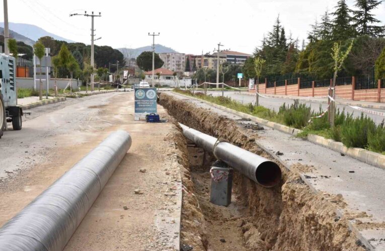 Alaşehir’in 120 milyonluk içme suyu yatırımı başlıyor