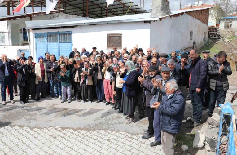 Arguvan köylerinde Kızıldaş’a yoğun ilgi