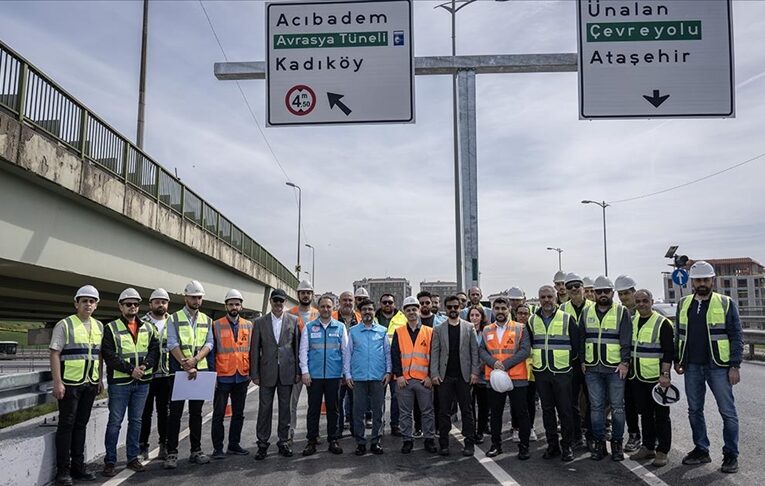 Avrasya Tüneli-TEM Anadolu Otoyolu Bağlantı Yolu’nun açılışı gerçekleştirildi