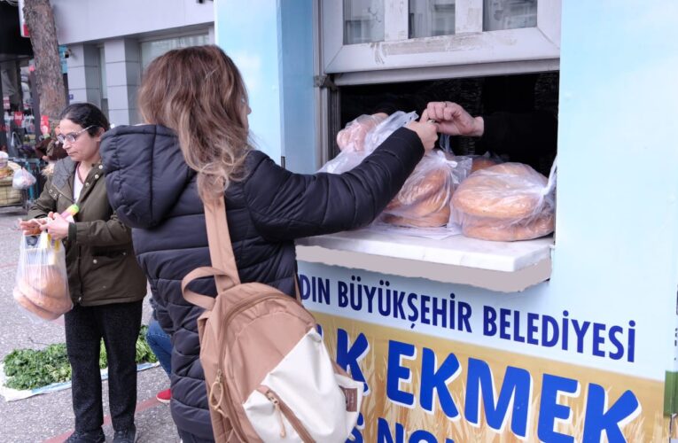 Aydın Büyükşehir Belediyesi’nden 7,5 liraya Ramazan pidesi