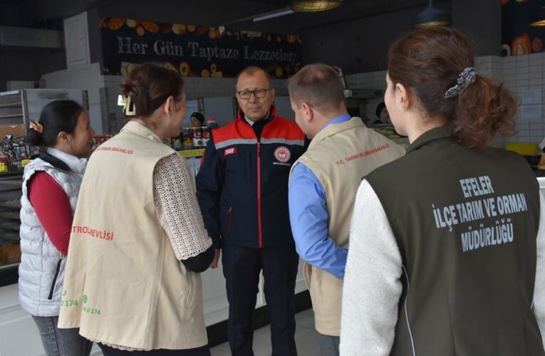 Aydın’da gıda denetimleri aralıksız devam ediyor