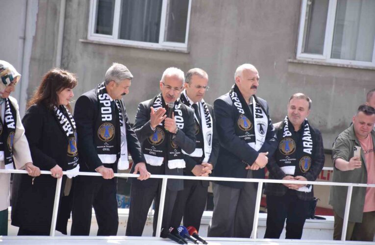 Bakan Abdulkadir Uraloğlu: “Millete hizmet yolunda tamam yok; devam”