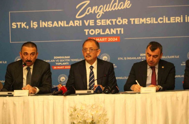 Bakan Özhaseki: “Yapmamız gereken afetlere karşı dirençli şehirler oluşturmak”