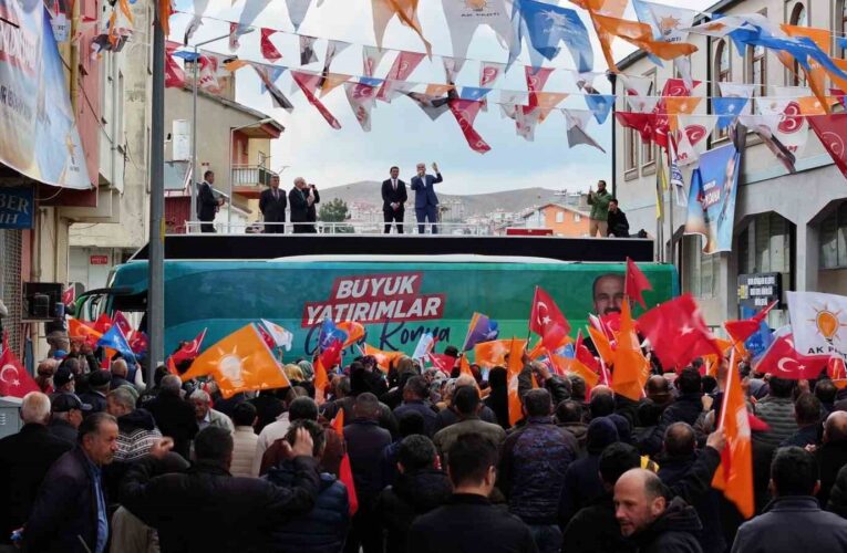 Başkan Altay, AK Parti Milletvekili Akyürek’le birlikte Hüyük’te vatandaşlarla buluştu