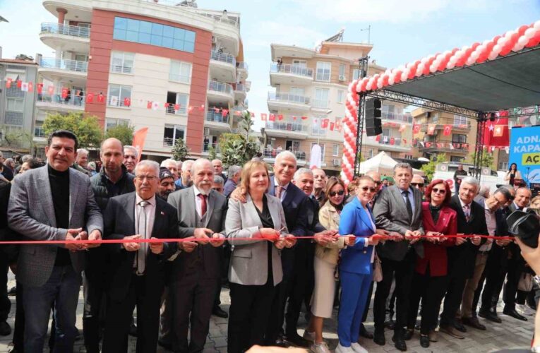 Başkan Atay, Adnan Menderes Kapalı Pazar Yeri’ni hizmete açtı