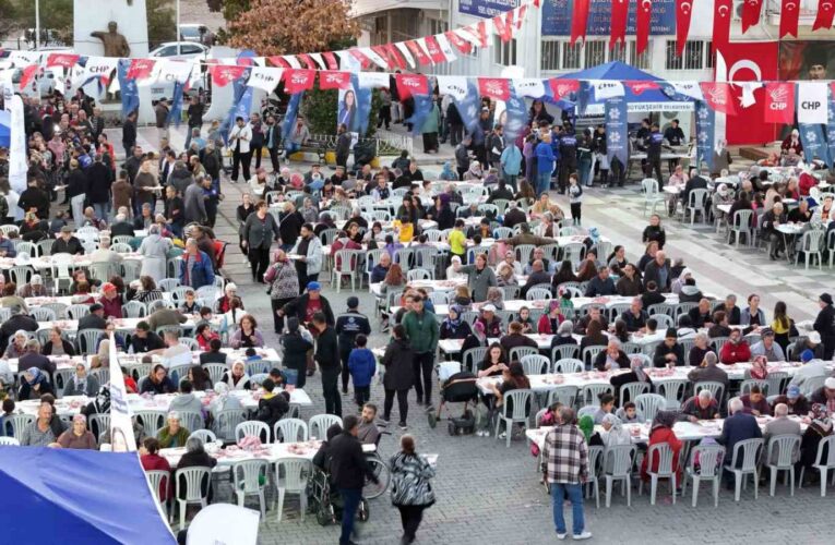 Başkan Çerçioğlu, Çeştepe’de vatandaşlarla iftarda buluştu