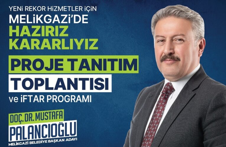 Başkan Palancıoğlu projelerini tanıtacak