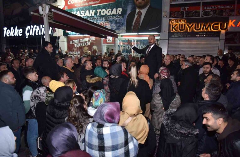 Başkan Togar: “Sevdalısı olduğumuz Tekkeköy için her zaman çalışacağız”