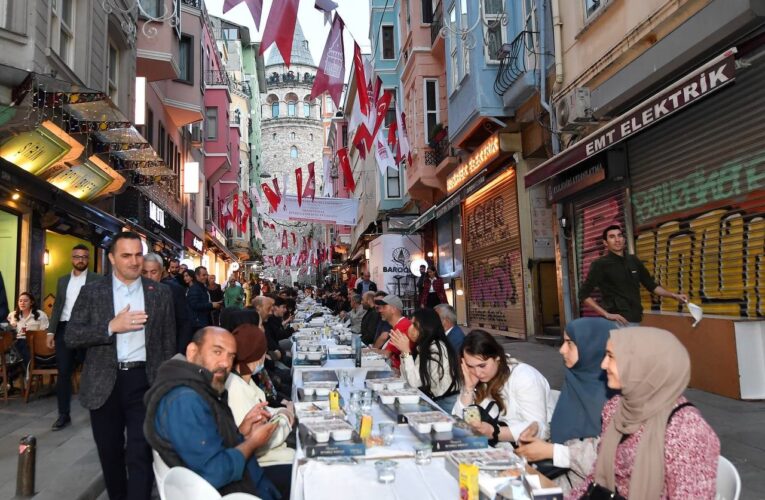 Beyoğlu’nda Ramazan ayı dolu dolu geçecek