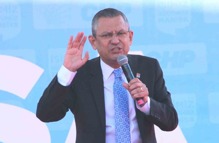 CHP Genel Başkanı Özel emekli maaşlarını ‘mesir macunu’ üzerinden karşılaştırdı