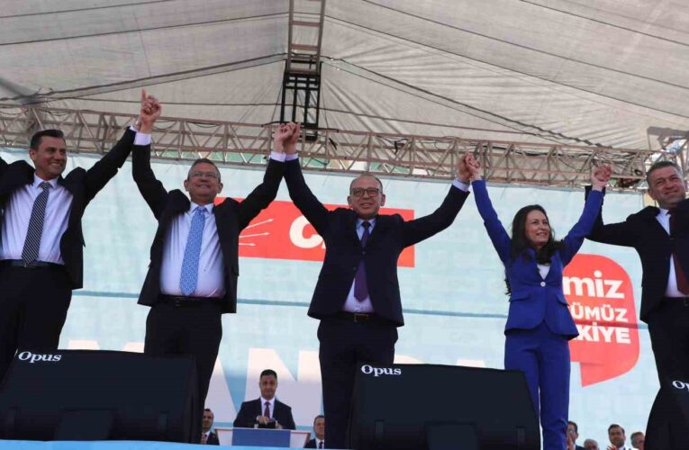 CHP Genel Başkanı Özel halk buluşmasının finalini Turgutlu’da yapacak