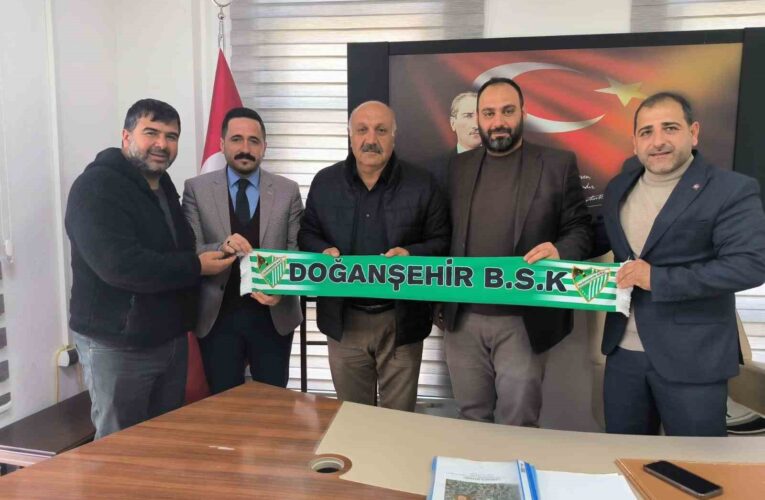 Doğanşehir Spor Kulübü’nden Başkan Zelyurt’a ziyaret