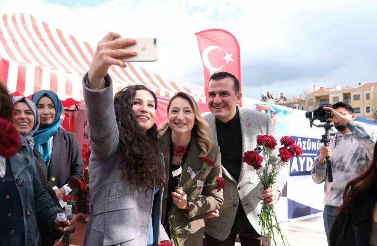 Efeler Belediye Başkan Adayı Pehlivan, kadınların umudu oldu