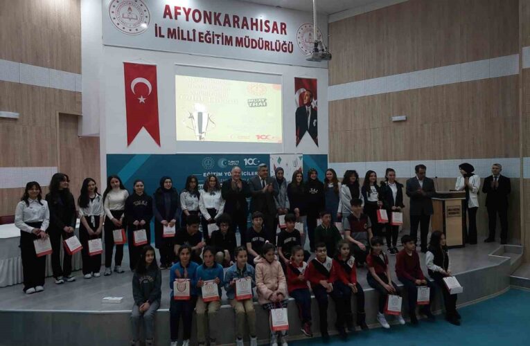 Emirdağ Aziziye Anadolu Lisesi ‘Tübitak Projesi’ ödülünü aldı