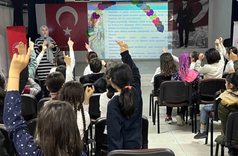 Eskişehir’de okullarda gıda güvenilirliği ve israfı bilinçlendirme eğitimleri verildi