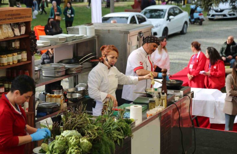 Gastronomi Festivali’nin yıldızı enginar oldu