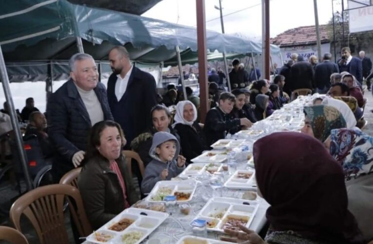 Honaz Belediyesi’nden 22 mahallede 16 iftar