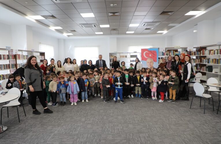 İlkadım’da çocuklara kütüphane sevgisi aşılandı