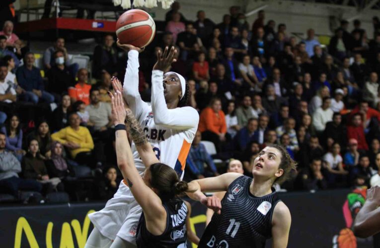 ING Kadınlar Basketbol Süper Ligi: ÇBK Mersin: 91 – Beşiktaş BOA: 64