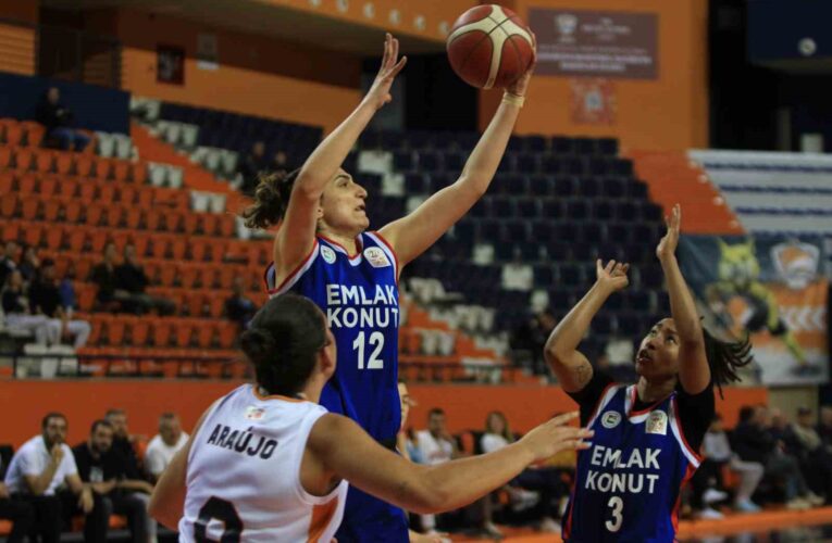 Kadınlar Basketbol Süper Ligi: ÇBK Mersin: 93 – Emlak Konut: 80