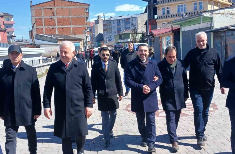 Kars’ta Cumhur İttifakı’nın seçim çalışmaları sürüyor