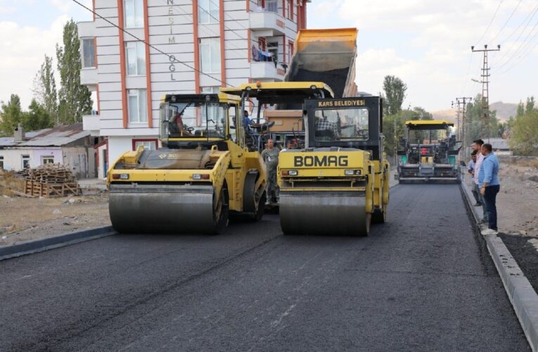 Kars’ta Kayyum milletin parasını, milletinin hizmetinde kullandı