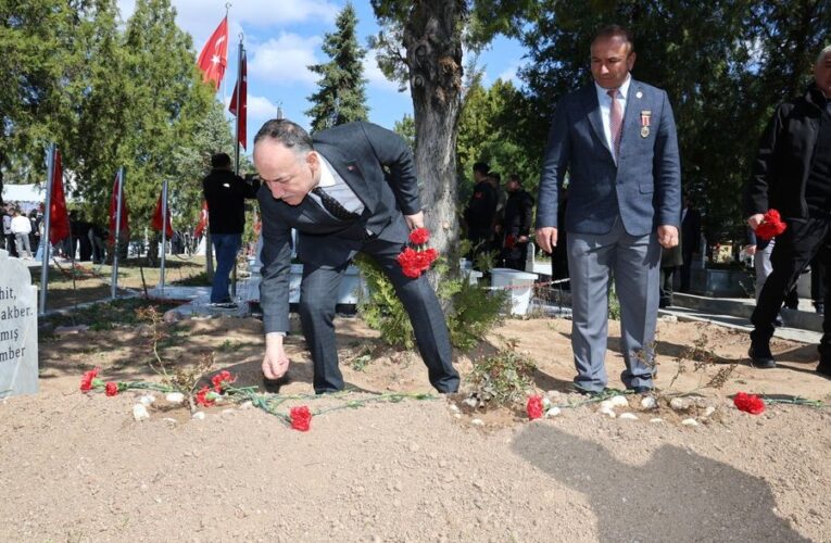 Kırıkkale’de şehitler dualarla anıldı