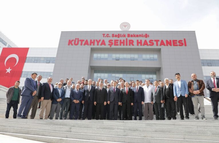 Kütahya Şehir Hastanesi hasta kabulüne başladı