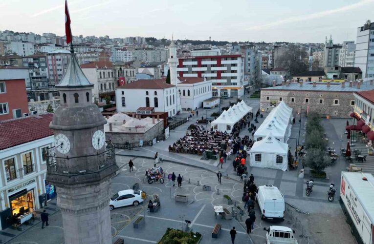 Samsunluları buluşturan iftar sofrası