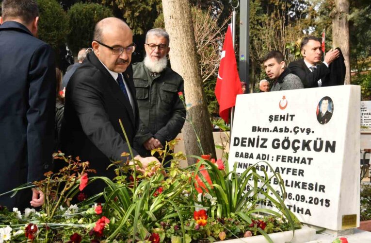 Şehitler minnet ve şükranla anıldı