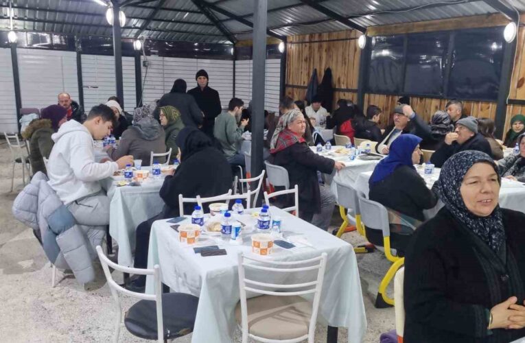 Sinop’ta köylülerin iftar buluşması