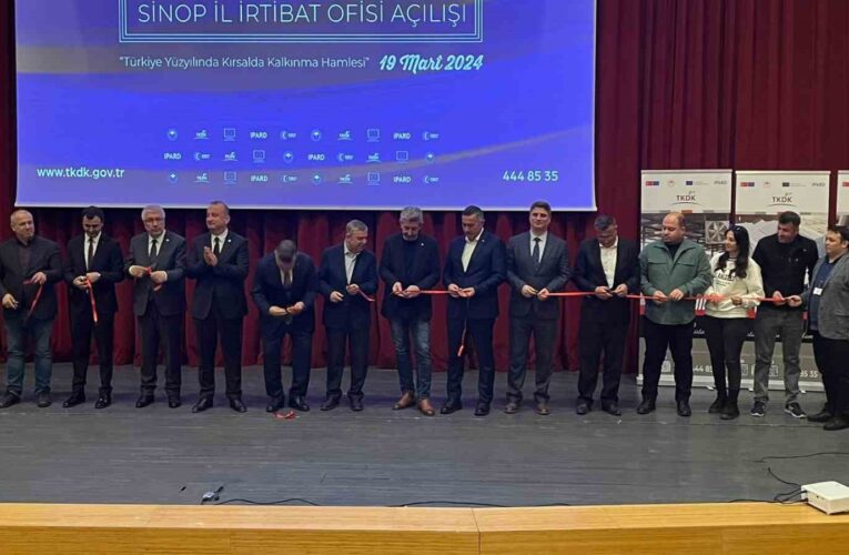 Sinop’ta TKDK İrtibat Ofisi açıldı