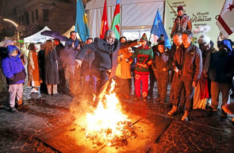 Talas Osmanlı Sokağı’nda nevruz coşkusu