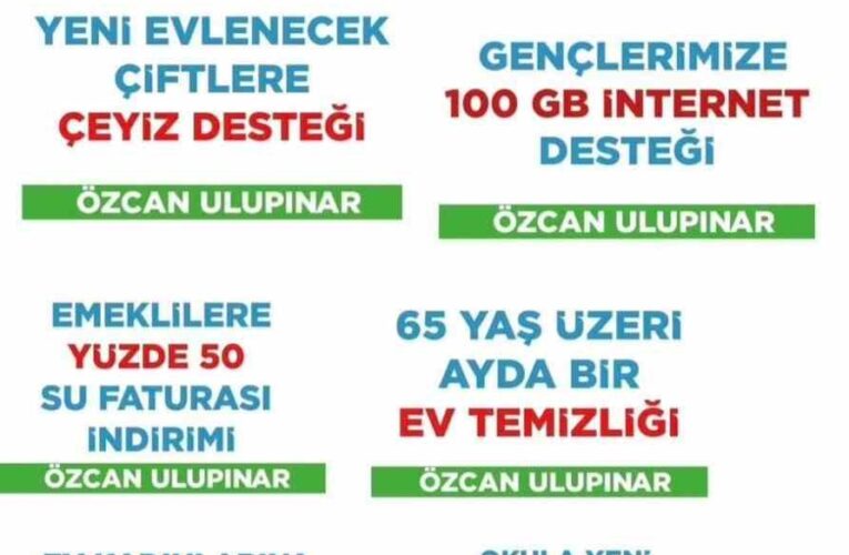 Ulupınar, ekonomik destek paketini açıkladı