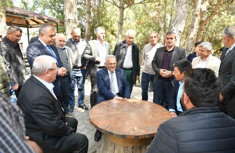 Başkan Büyükkılıç’tan Yemliha sakinleri ile keyifli buluşma