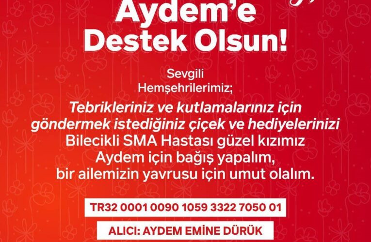 Bilecik Belediye Başkanı seçilen Melek Mızrak Subaşı’dan özel bir istek