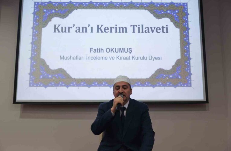 Diyanet İşleri Başkanı Erbaş, şehit yakınları ve gazilerle iftar sofrasında buluştu