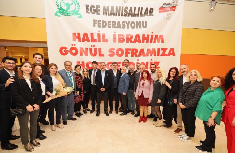 Ege Manisalılar Federasyonundan İzmir’de 2 bin kişilik iftar sofrası