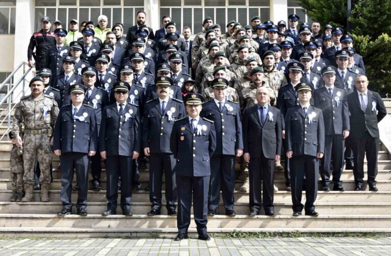 Gümüşhane’de Türk Polis Teşkilatı’nın 179.kuruluş yıldönümü kutlamaları